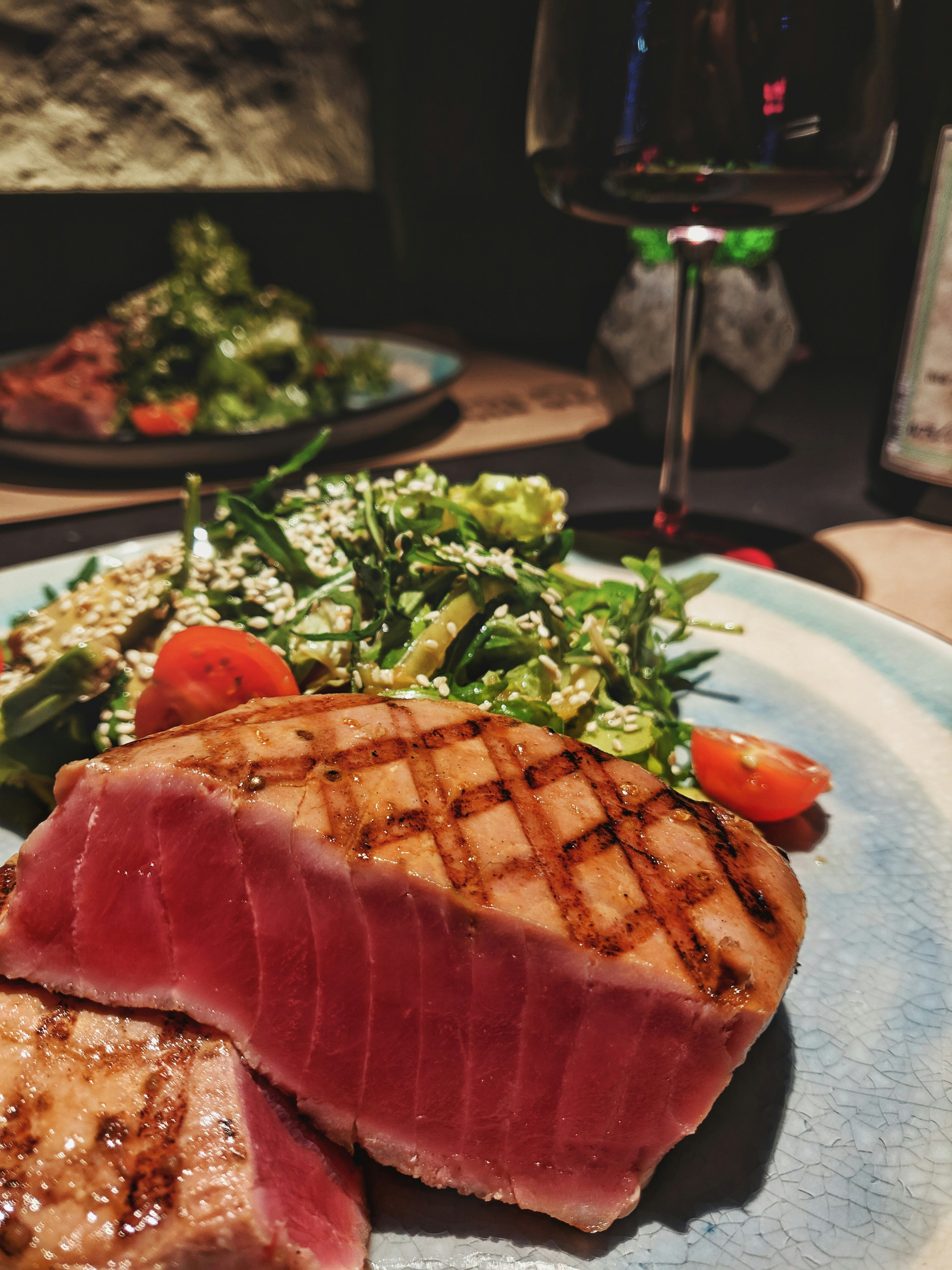 Seared tuna
